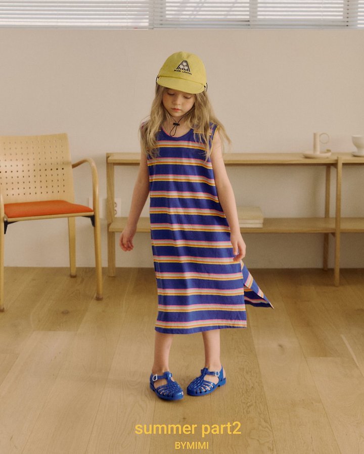 Bymimi - Korean Children Fashion - #Kfashion4kids - Rainbow One-piece - 12