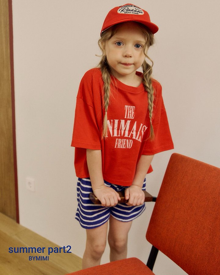 Bymimi - Korean Children Fashion - #childofig - Lettering Tee - 12
