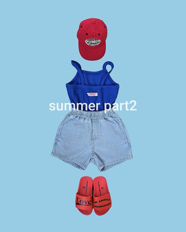 Bymimi - Korean Children Fashion - #childrensboutique - Color Sleeveless Top - 10