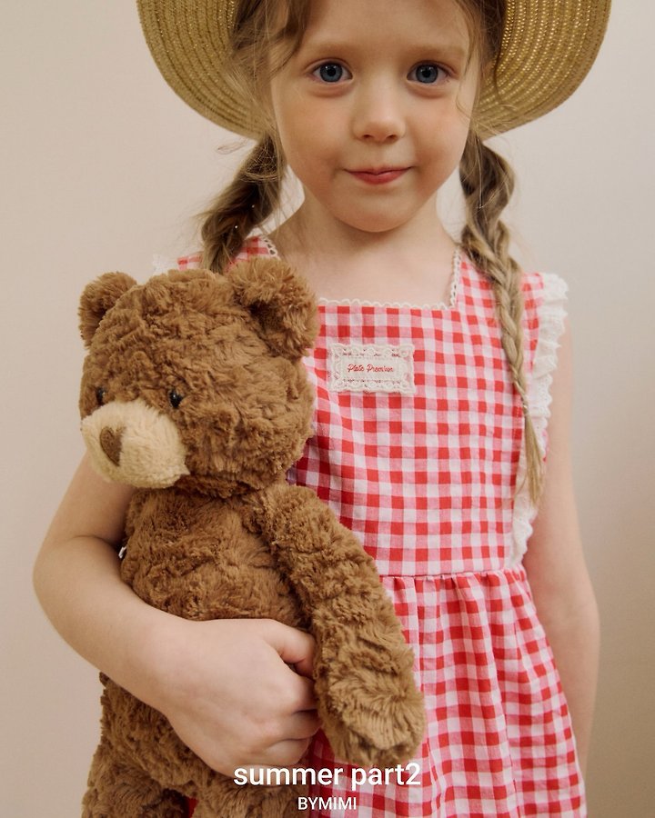 Bymimi - Korean Children Fashion - #childrensboutique - Holic One-piece (Check) - 10