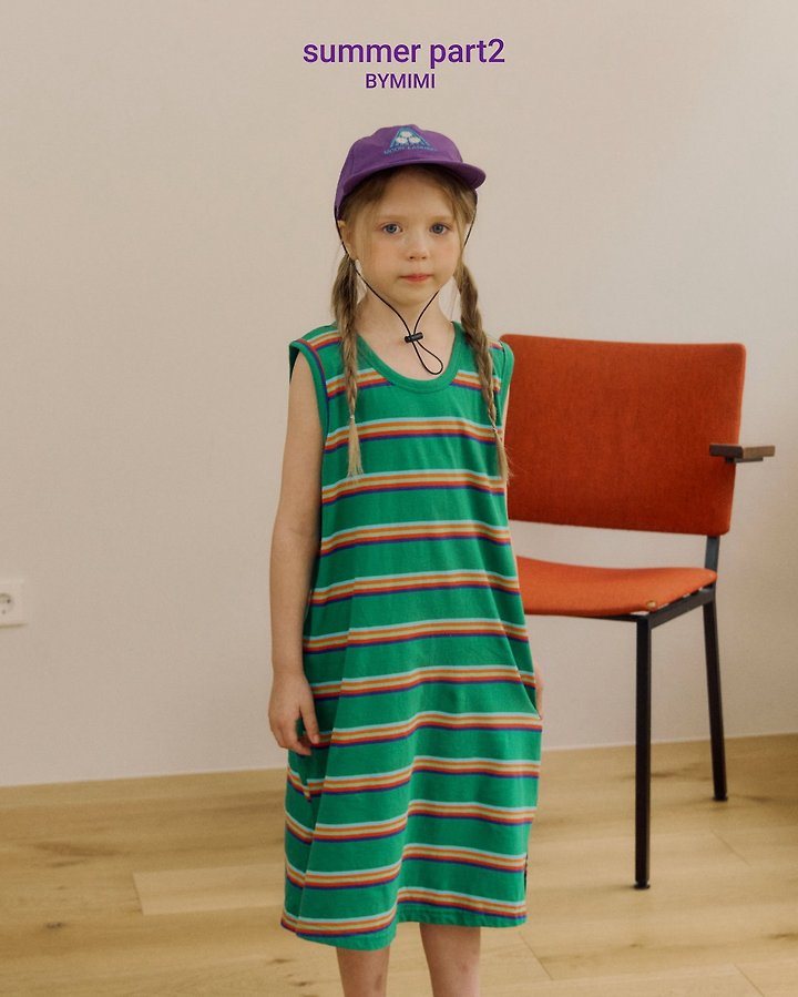 Bymimi - Korean Children Fashion - #designkidswear - Rainbow One-piece - 6
