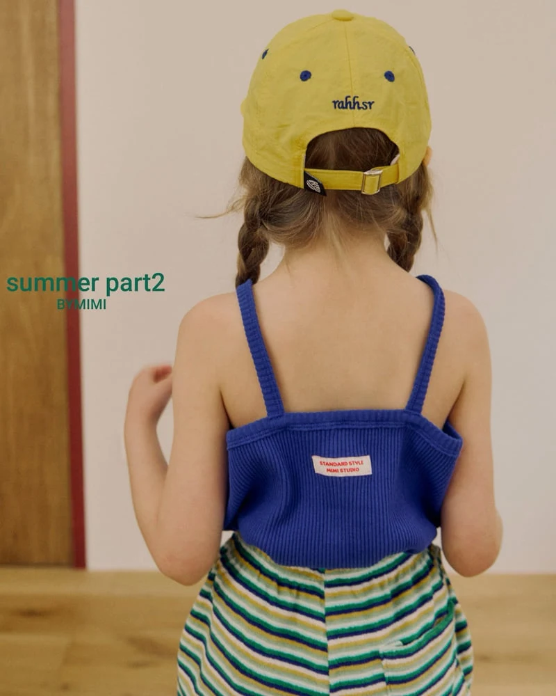 Bymimi - Korean Children Fashion - #discoveringself - Color Sleeveless Top - 12