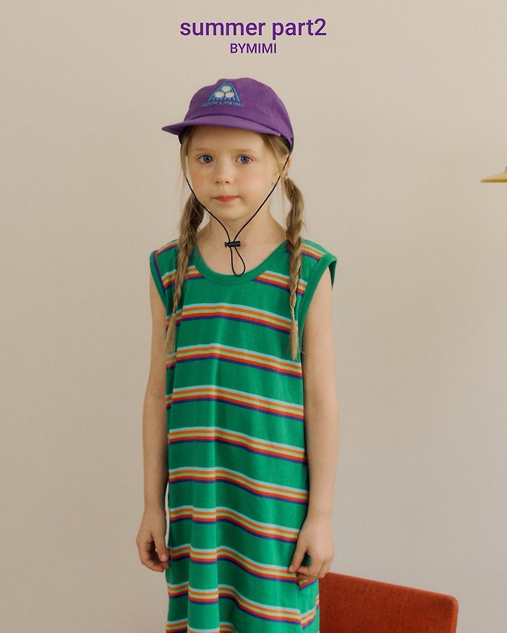 Bymimi - Korean Children Fashion - #fashionkids - Rainbow One-piece - 8