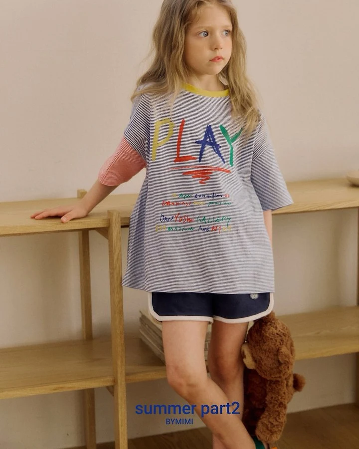 Bymimi - Korean Children Fashion - #kidsstore - Play Tee - 4