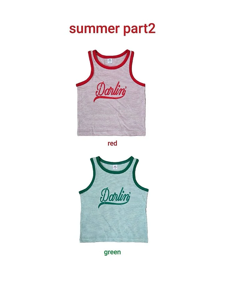Bymimi - Korean Children Fashion - #kidzfashiontrend - Darling Sleeveless Top