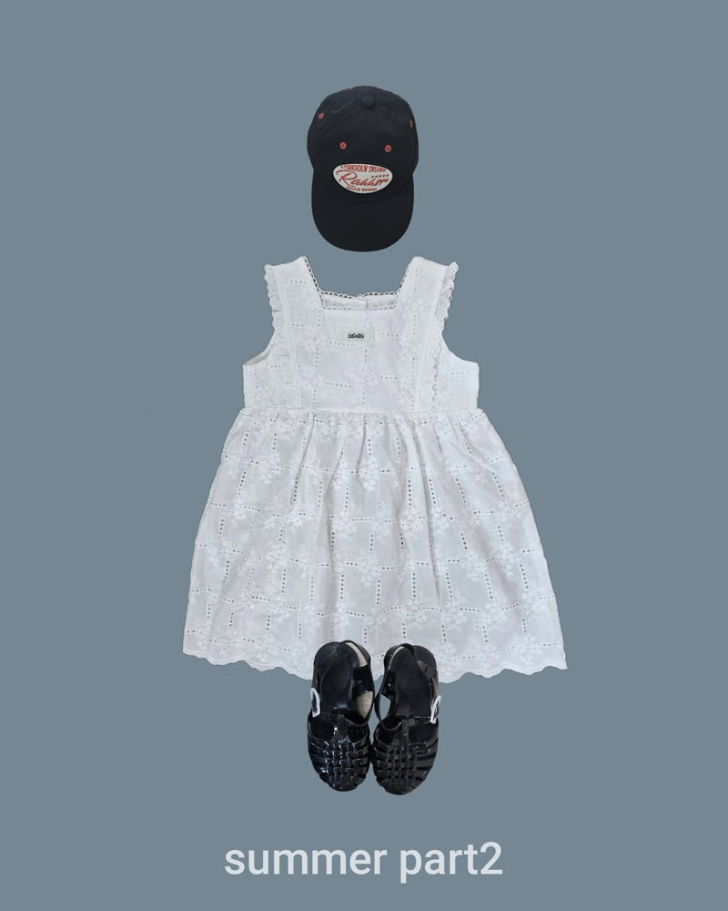 Bymimi - Korean Children Fashion - #littlefashionista - Holic One-piece (Lace) - 3