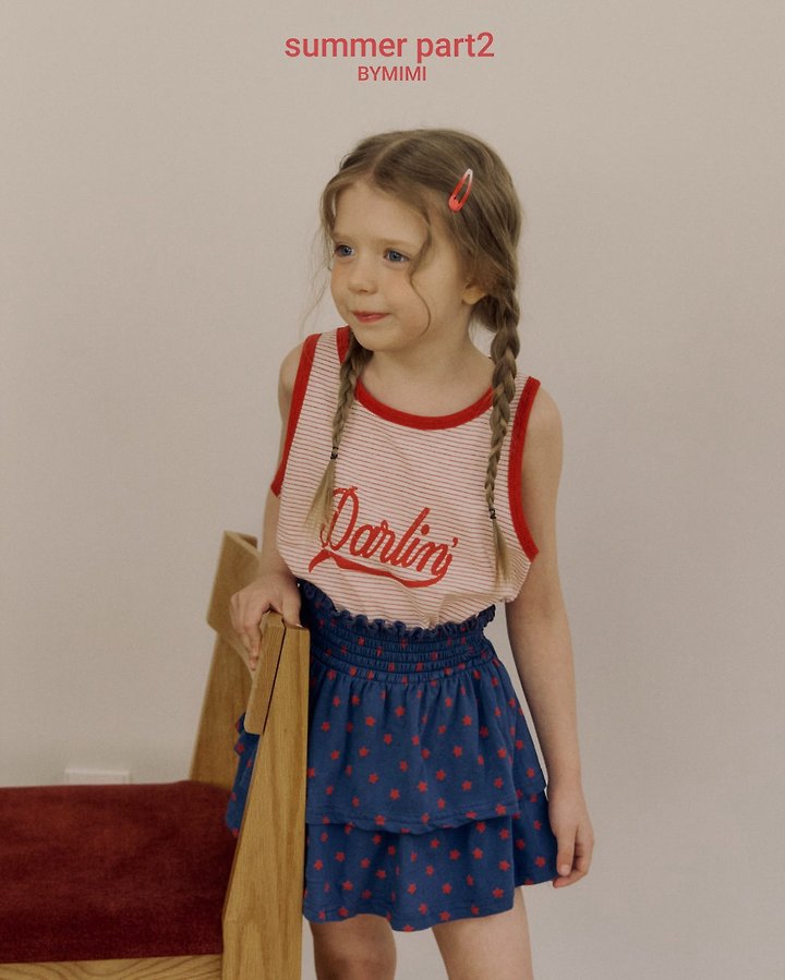 Bymimi - Korean Children Fashion - #littlefashionista - Darling Sleeveless Top - 3