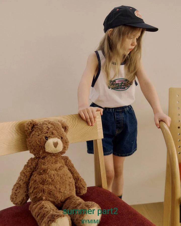Bymimi - Korean Children Fashion - #magicofchildhood - Bean Sleeveless Top - 5