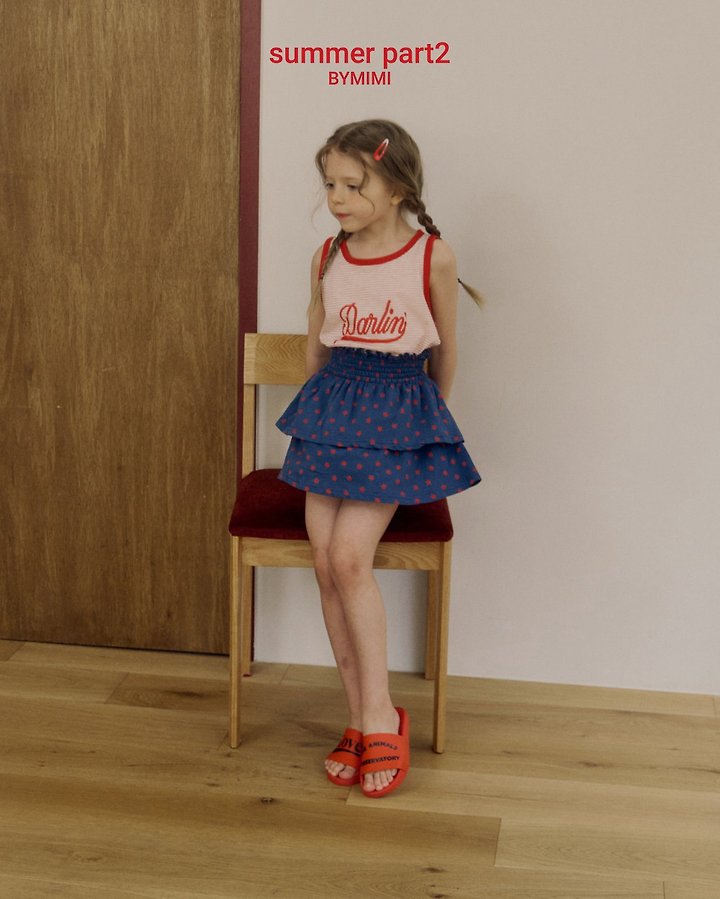 Bymimi - Korean Children Fashion - #littlefashionista - Darling Sleeveless Top - 4