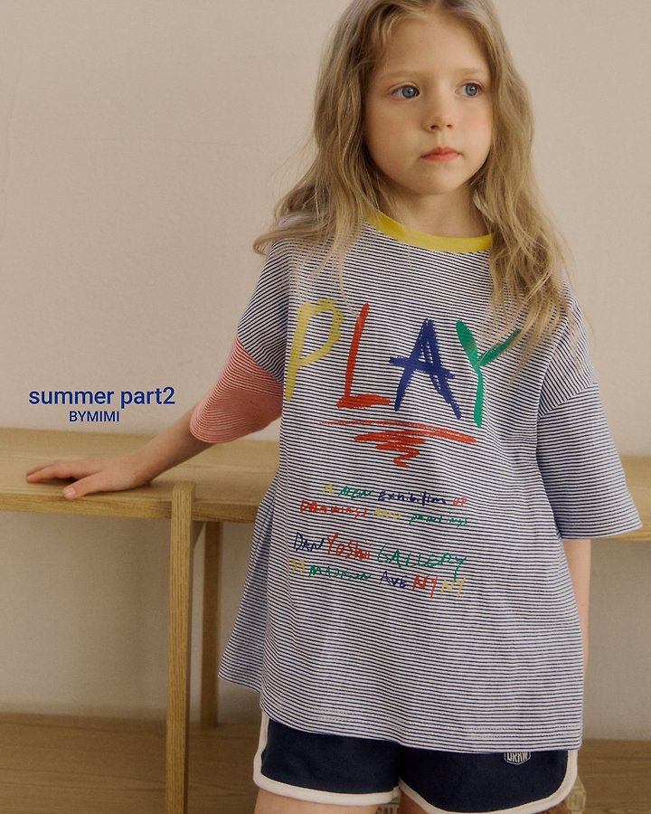 Bymimi - Korean Children Fashion - #minifashionista - Play Tee - 8