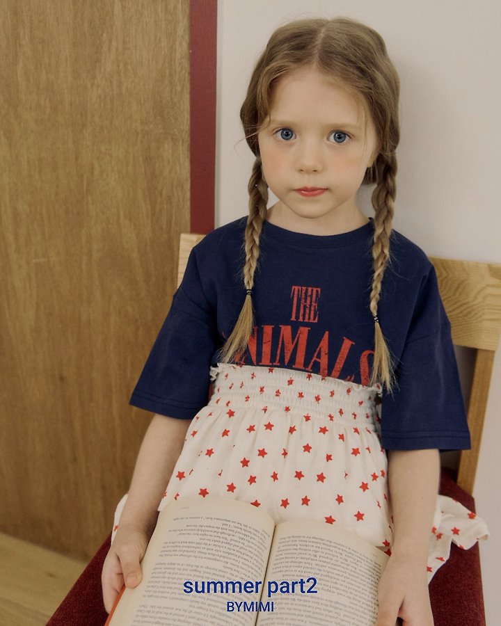 Bymimi - Korean Children Fashion - #prettylittlegirls - Lettering Tee - 8