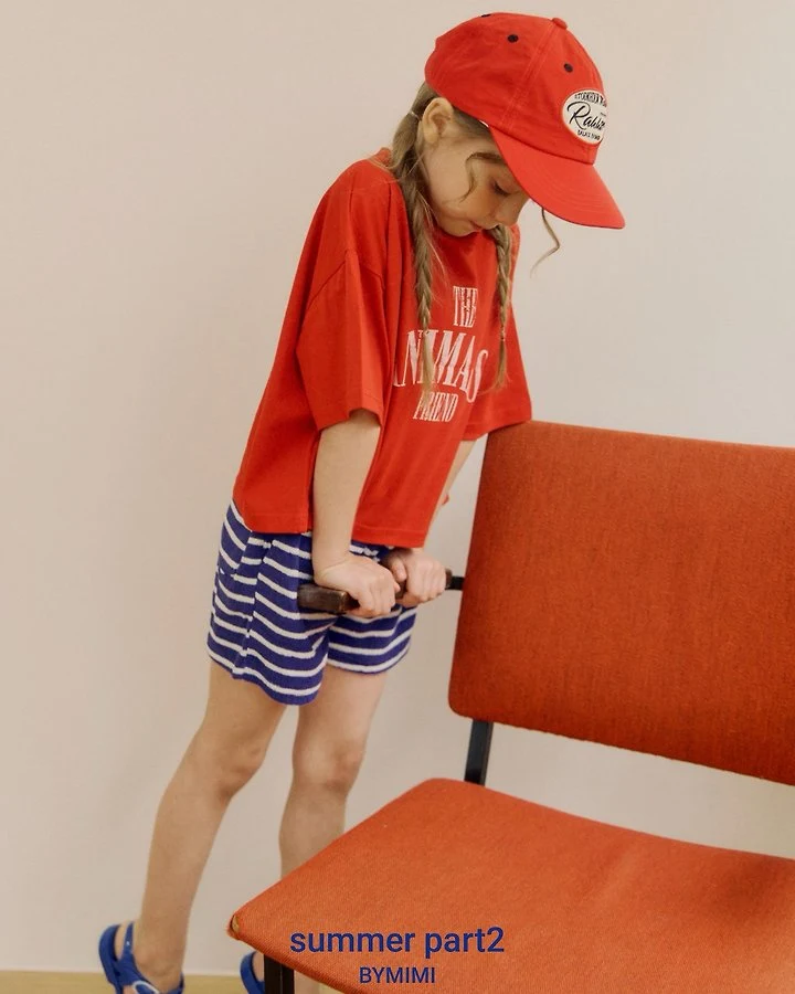 Bymimi - Korean Children Fashion - #stylishchildhood - Lettering Tee - 11