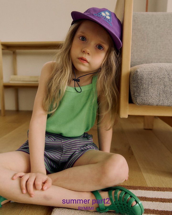 Bymimi - Korean Children Fashion - #todddlerfashion - Color Sleeveless Top - 6