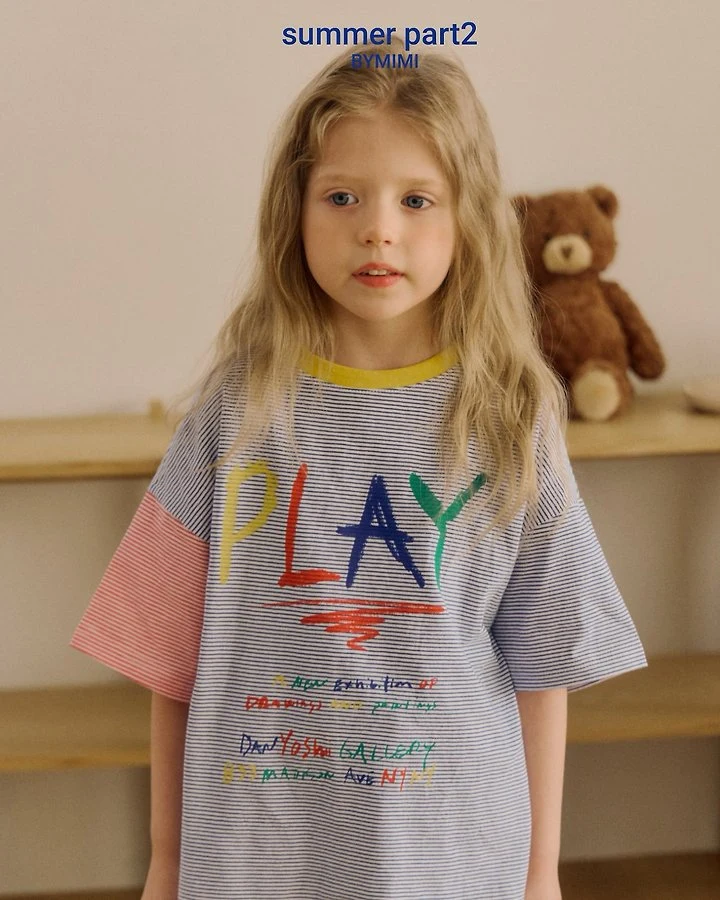 Bymimi - Korean Children Fashion - #todddlerfashion - Play Tee - 10