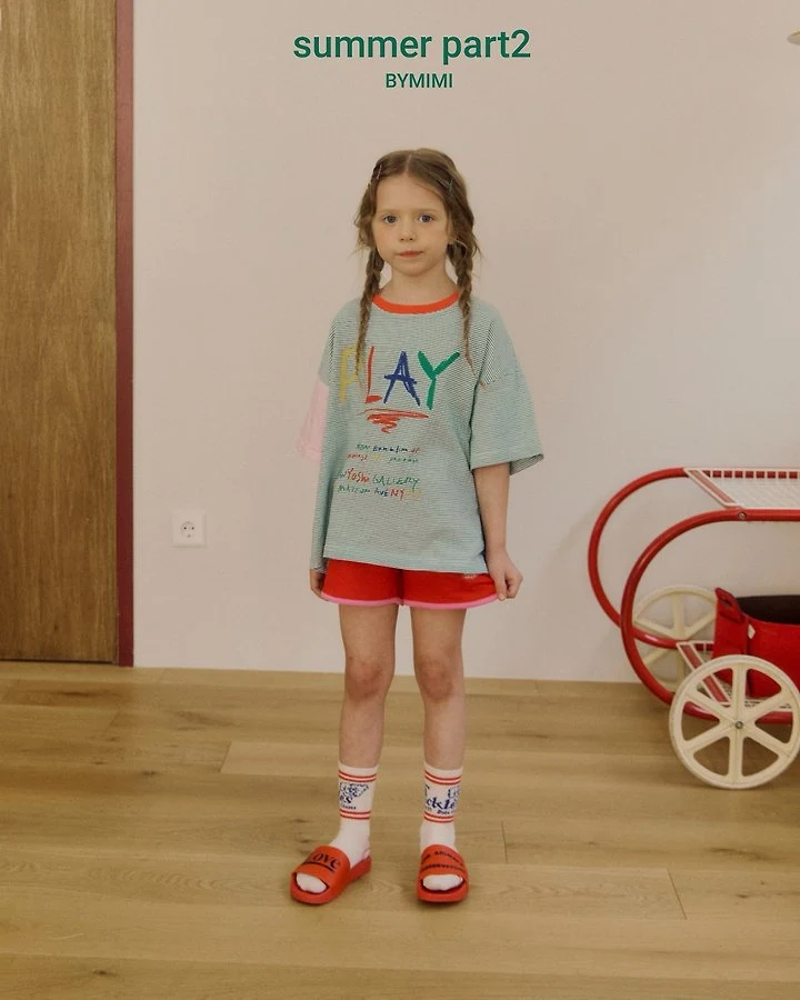 Bymimi - Korean Children Fashion - #toddlerclothing - Play Tee - 11