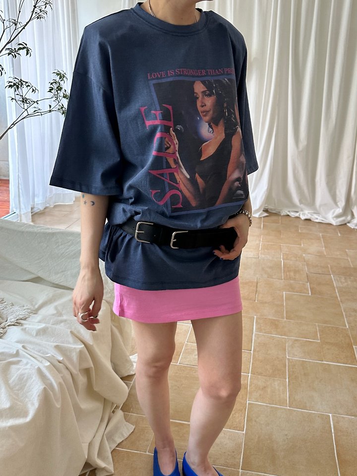 Chavi - Korean Women Fashion - #momslook - Pig Shade Tee - 5