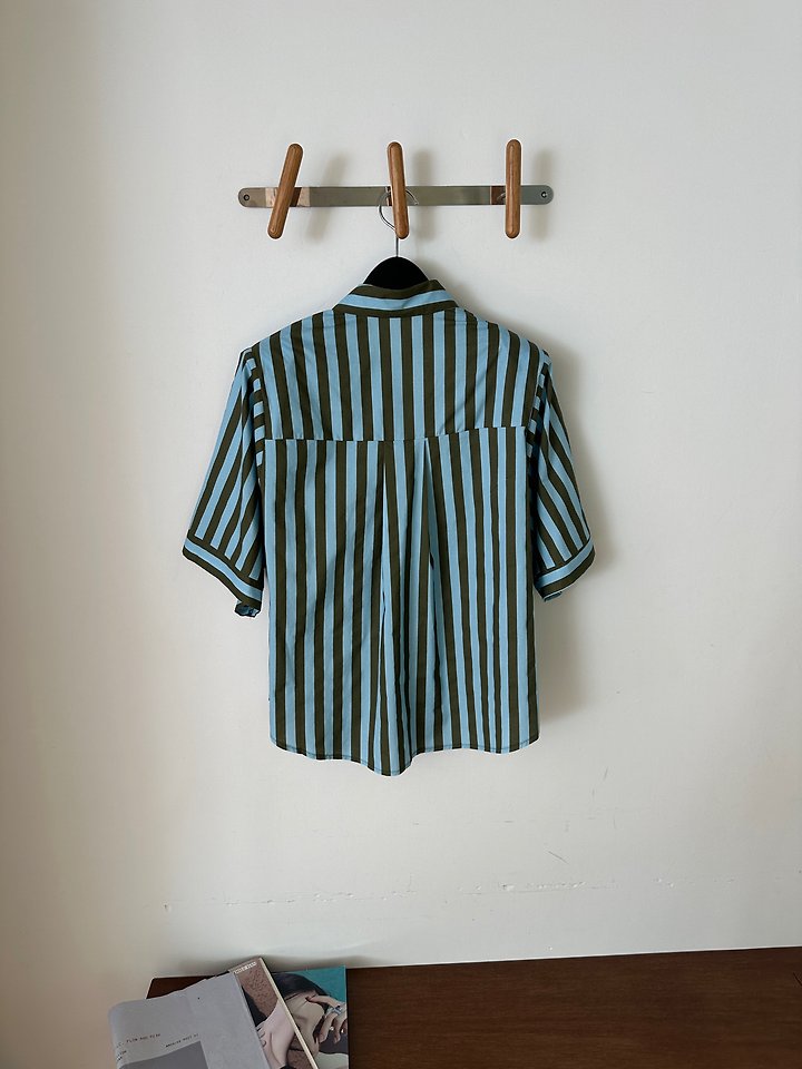 Chavi - Korean Women Fashion - #momslook - Dindin Stripe Frill Pants - 3