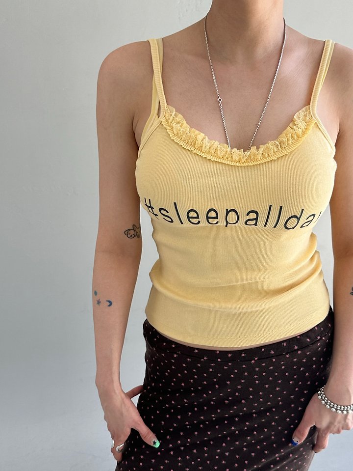 Chavi - Korean Women Fashion - #momslook - Sleepy Sleeveless Top - 10