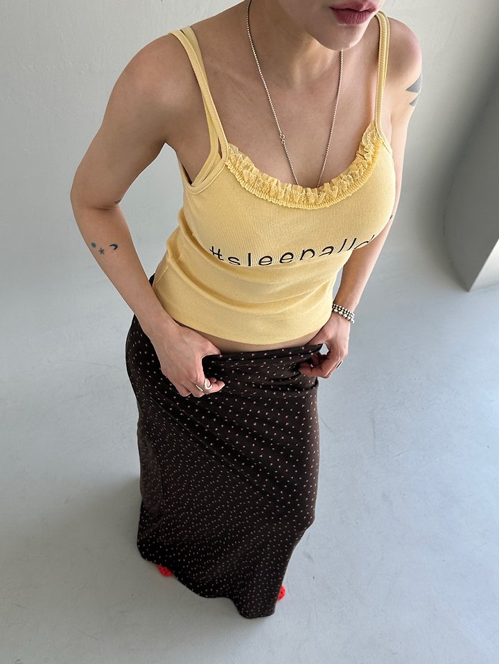 Chavi - Korean Women Fashion - #momslook - Sleepy Sleeveless Top - 12