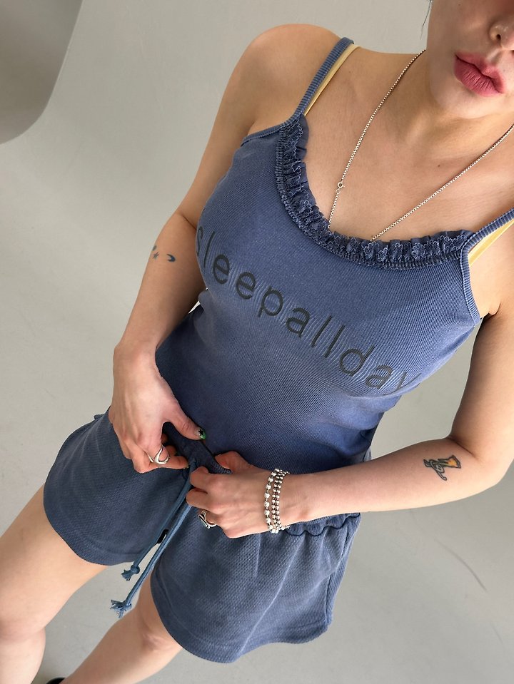 Chavi - Korean Women Fashion - #thelittlethings - Sleepy Sleeveless Top - 4