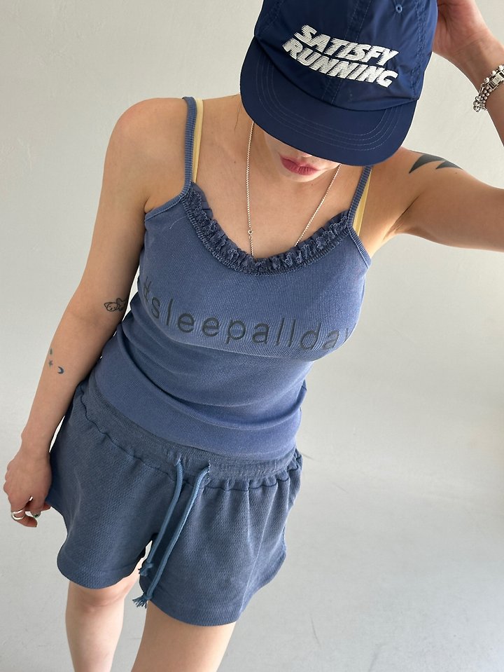 Chavi - Korean Women Fashion - #momslook - Sleepy Sleeveless Top - 8