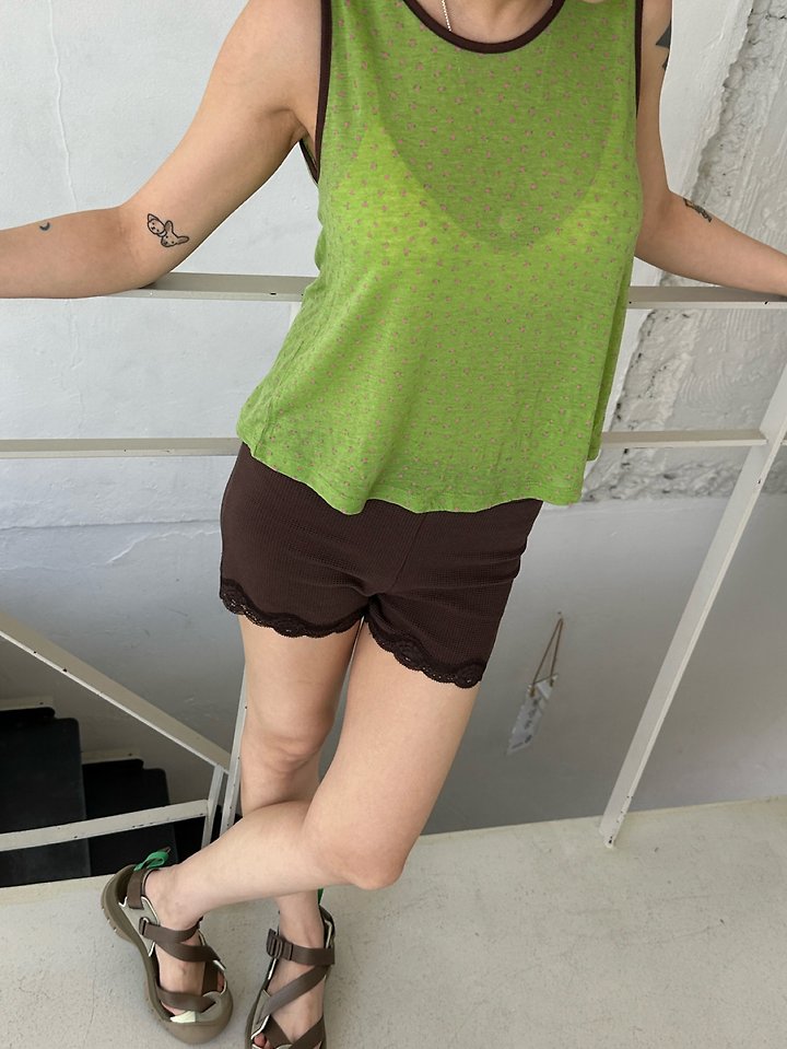 Chavi - Korean Women Fashion - #momslook - Waffle Shorts - 11