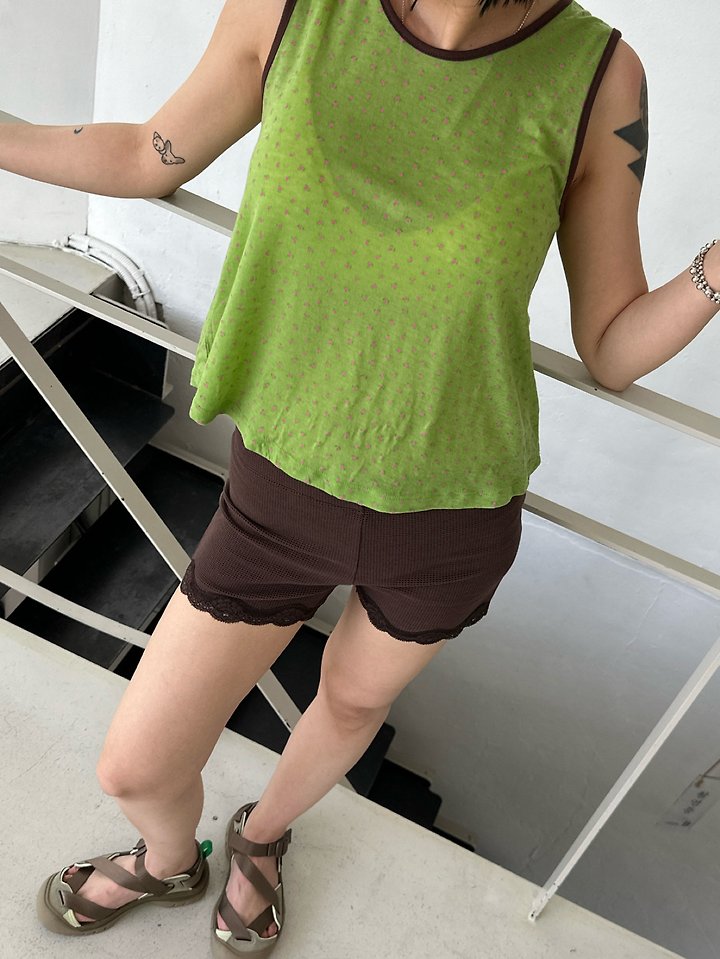 Chavi - Korean Women Fashion - #momslook - Waffle Shorts - 9