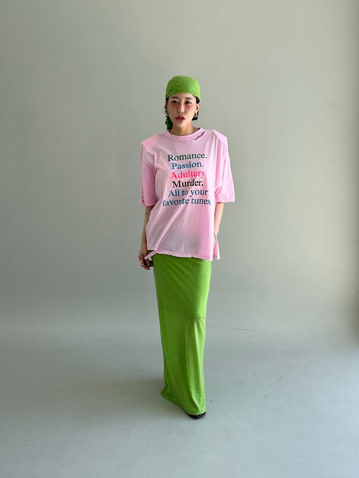 Chavi - Korean Women Fashion - #womensfashion - Romance Distressed Tee - 4