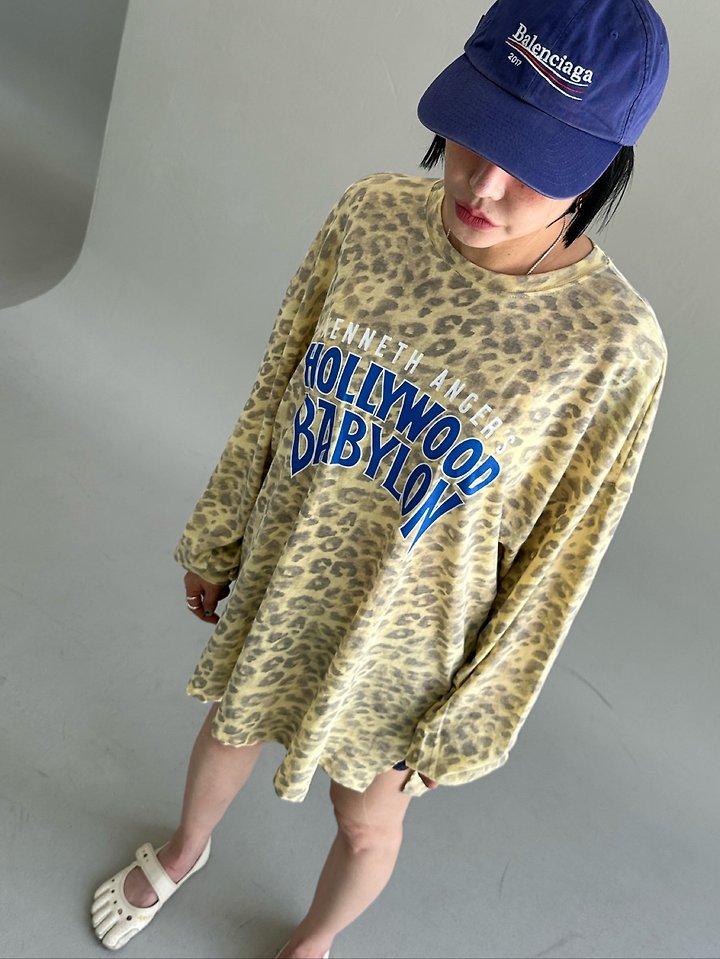 Chavi - Korean Women Fashion - #momslook - Gangyeon Leopard Print Tee - 11