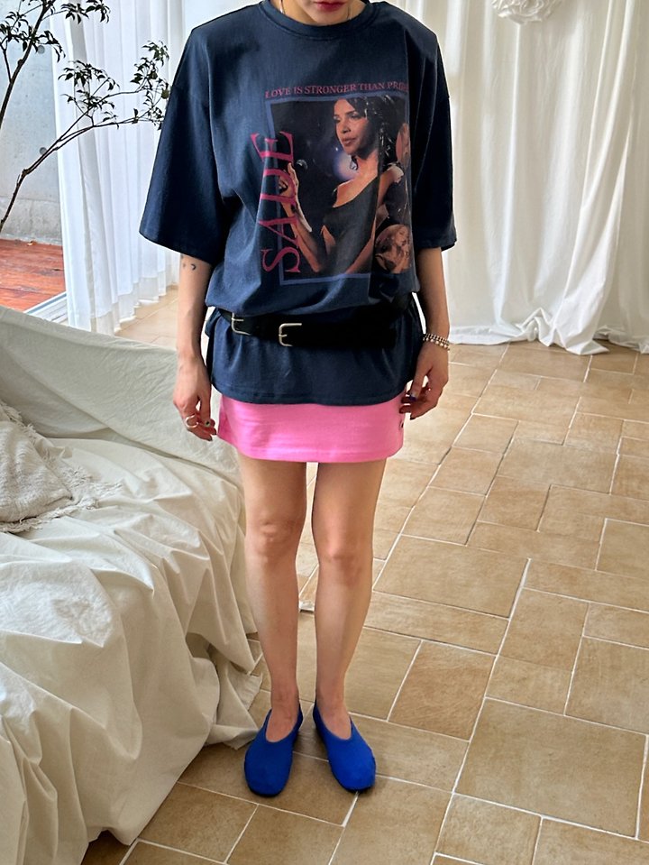 Chavi - Korean Women Fashion - #pursuepretty - Pig Shade Tee - 10