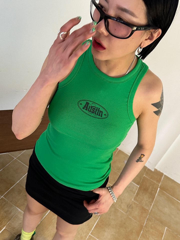 Chavi - Korean Women Fashion - #restrostyle - Austin Sleeveless Tee - 3
