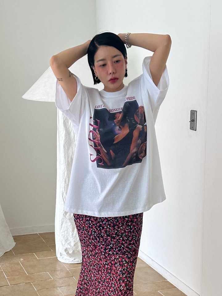 Chavi - Korean Women Fashion - #romanticstyle - Pig Shade Tee - 12