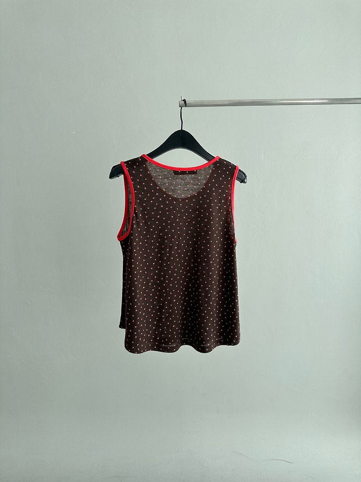Chavi - Korean Women Fashion - #shopsmall - Tencel Floral Sleeveless Top - 3