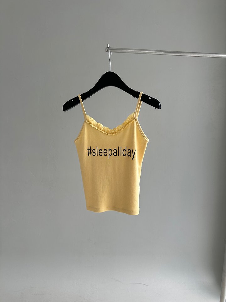 Chavi - Korean Women Fashion - #thatsdarling - Sleepy Sleeveless Top - 2