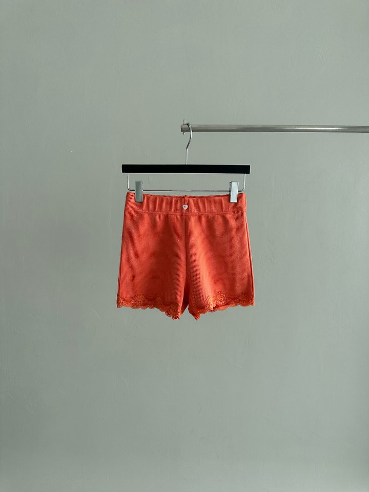 Chavi - Korean Women Fashion - #thelittlethings - Waffle Shorts - 2