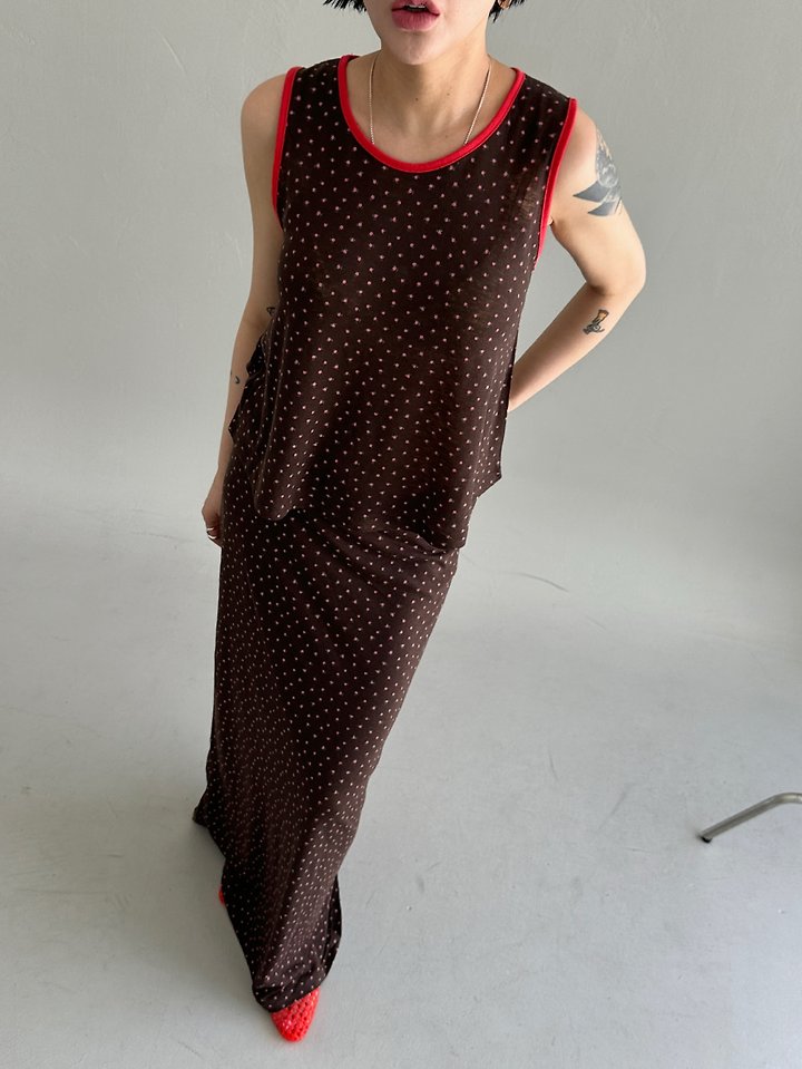 Chavi - Korean Women Fashion - #womensfashion - Tencel Floral Sleeveless Top - 11
