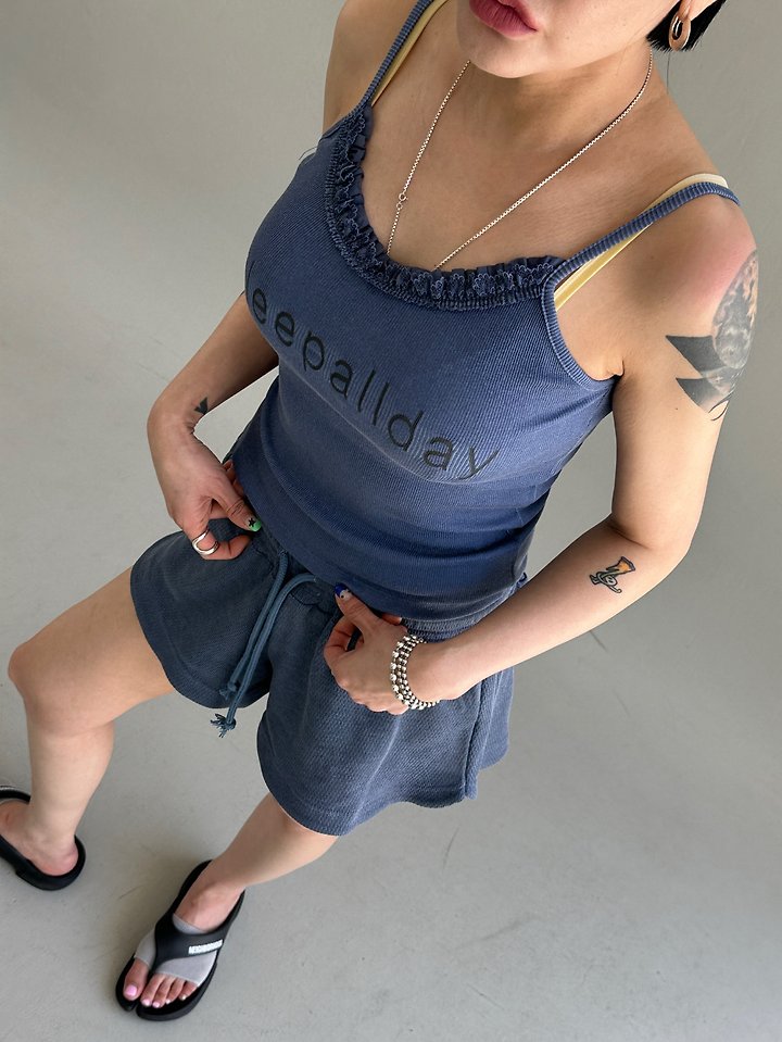 Chavi - Korean Women Fashion - #womensfashion - Sleepy Sleeveless Top - 7