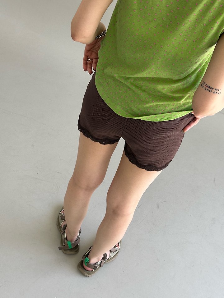 Chavi - Korean Women Fashion - #womensfashion - Waffle Shorts - 10
