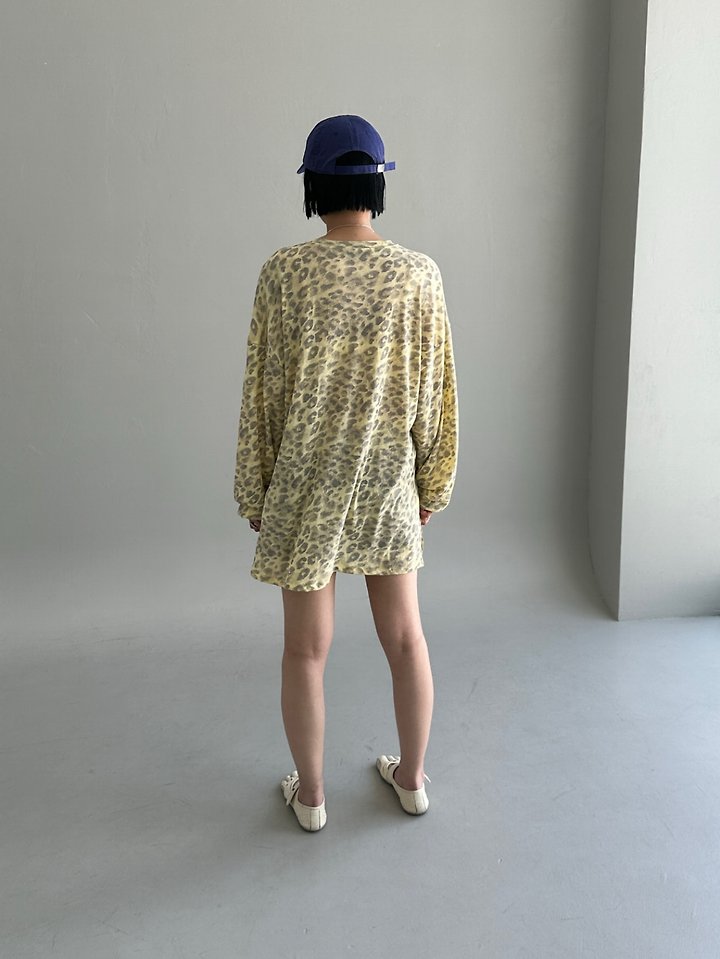 Chavi - Korean Women Fashion - #womensfashion - Gangyeon Leopard Print Tee - 12