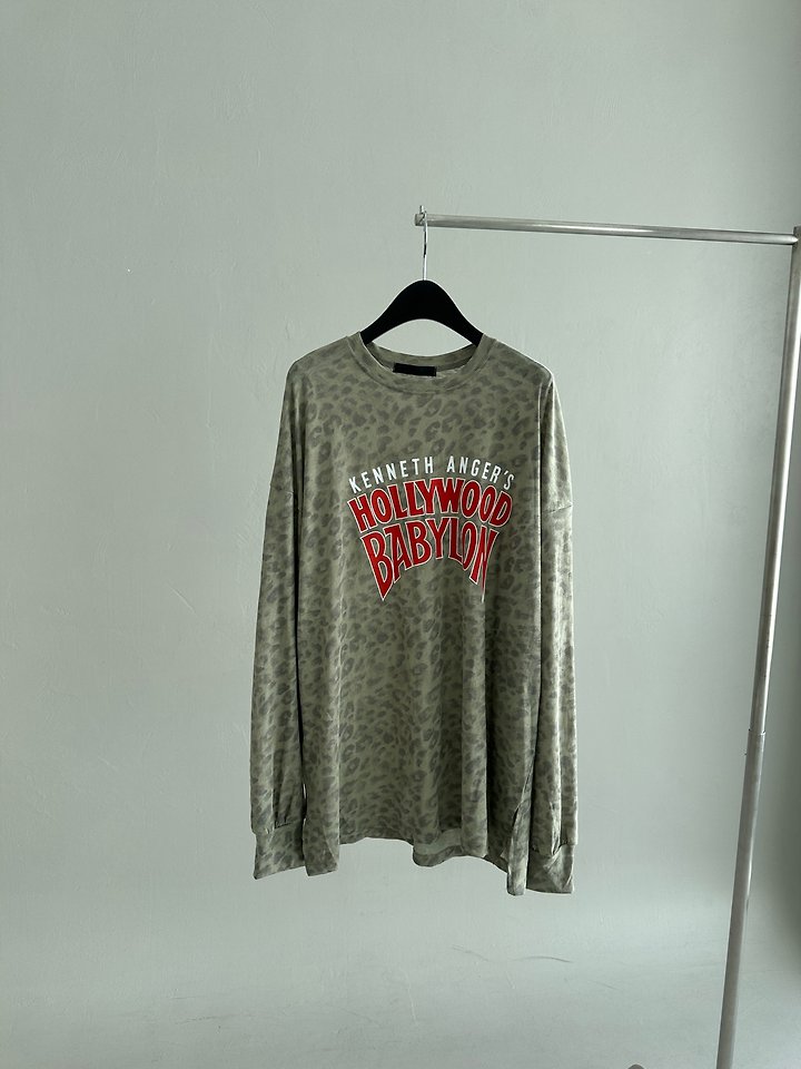 Chavi - Korean Women Fashion - #womensfashion - Gangyeon Leopard Print Tee - 2
