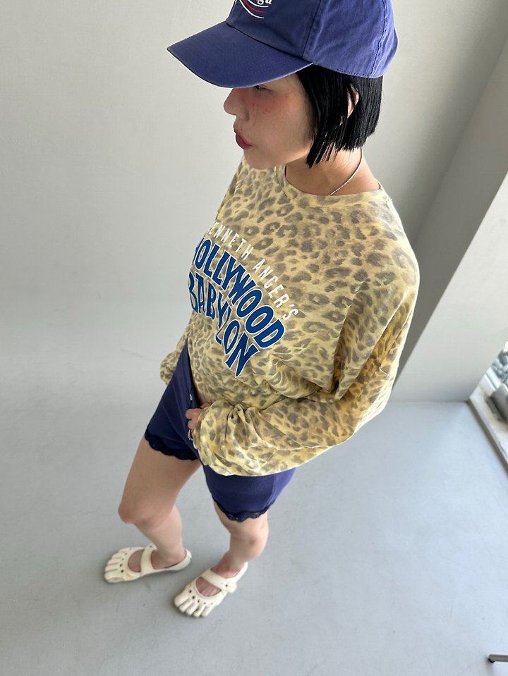 Chavi - Korean Women Fashion - #momslook - Gangyeon Leopard Print Tee - 4