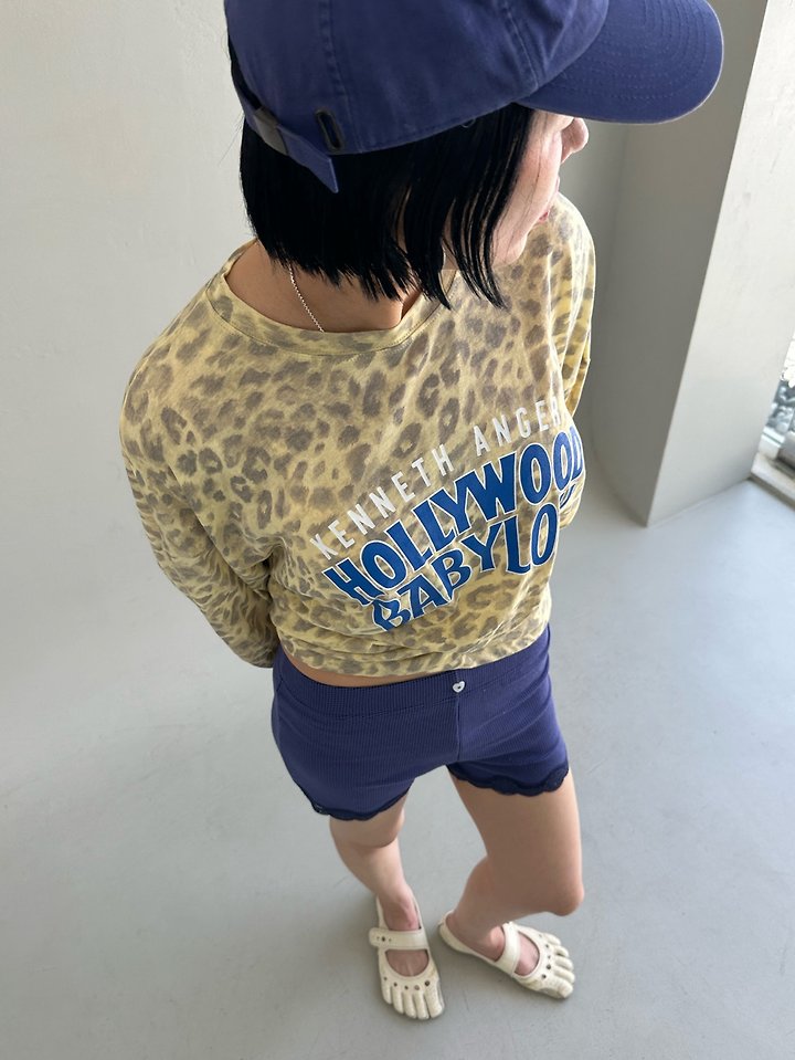 Chavi - Korean Women Fashion - #womensfashion - Gangyeon Leopard Print Tee - 6