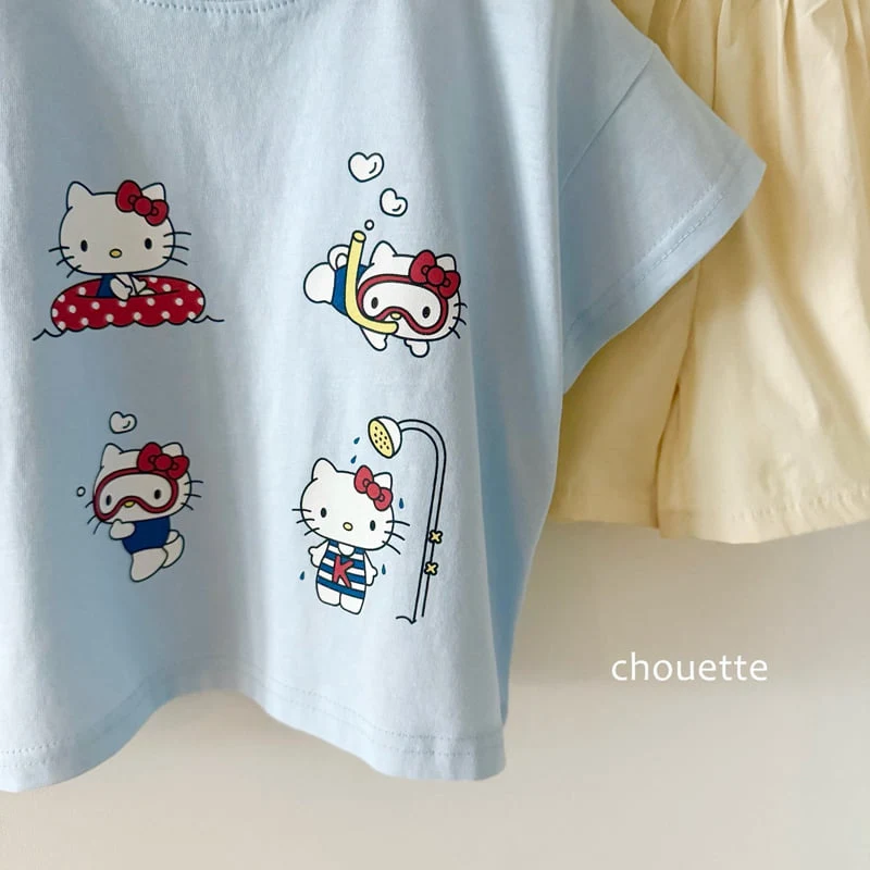 Chouette - Korean Children Fashion - #childofig - Snorkel Meow Tee - 7