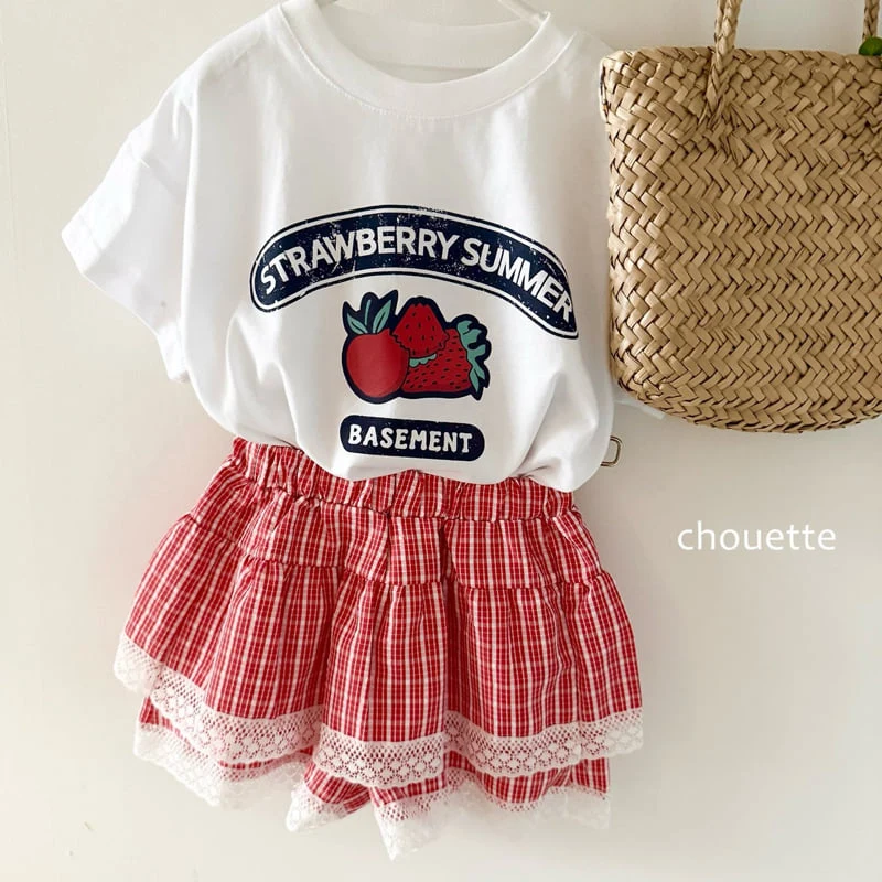 Chouette - Korean Children Fashion - #childofig - Berry Summer Tee - 6
