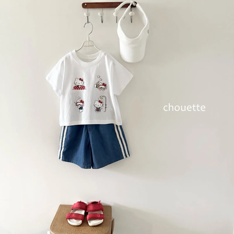 Chouette - Korean Children Fashion - #designkidswear - Snorkel Meow Tee - 9