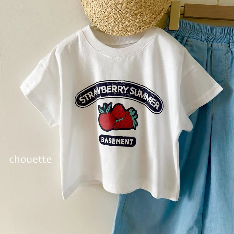 Chouette - Korean Children Fashion - #designkidswear - Berry Summer Tee - 8