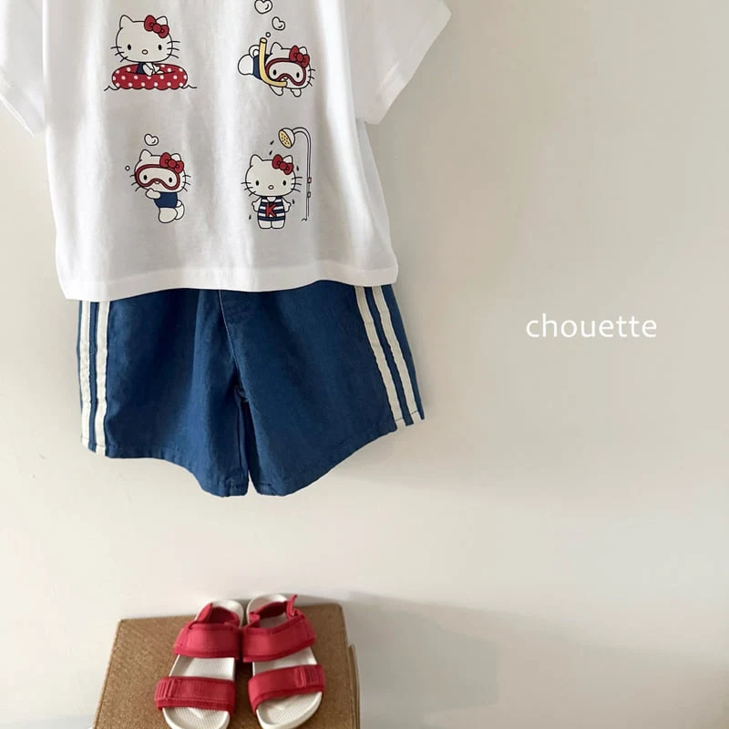 Chouette - Korean Children Fashion - #fashionkids - Snorkel Meow Tee - 11