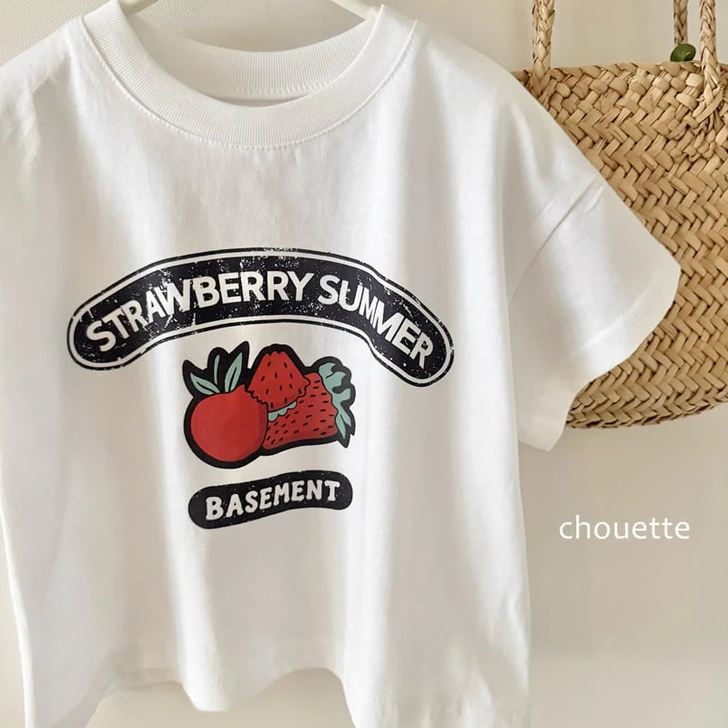 Chouette - Korean Children Fashion - #prettylittlegirls - Berry Summer Tee - 2