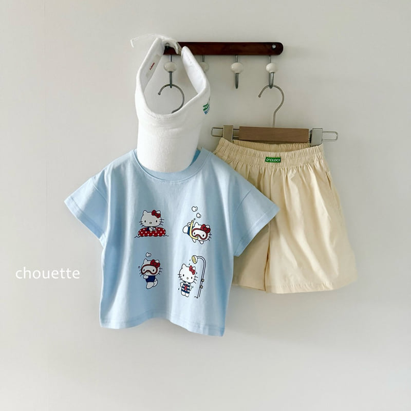 Chouette - Korean Children Fashion - #stylishchildhood - Snorkel Meow Tee - 6