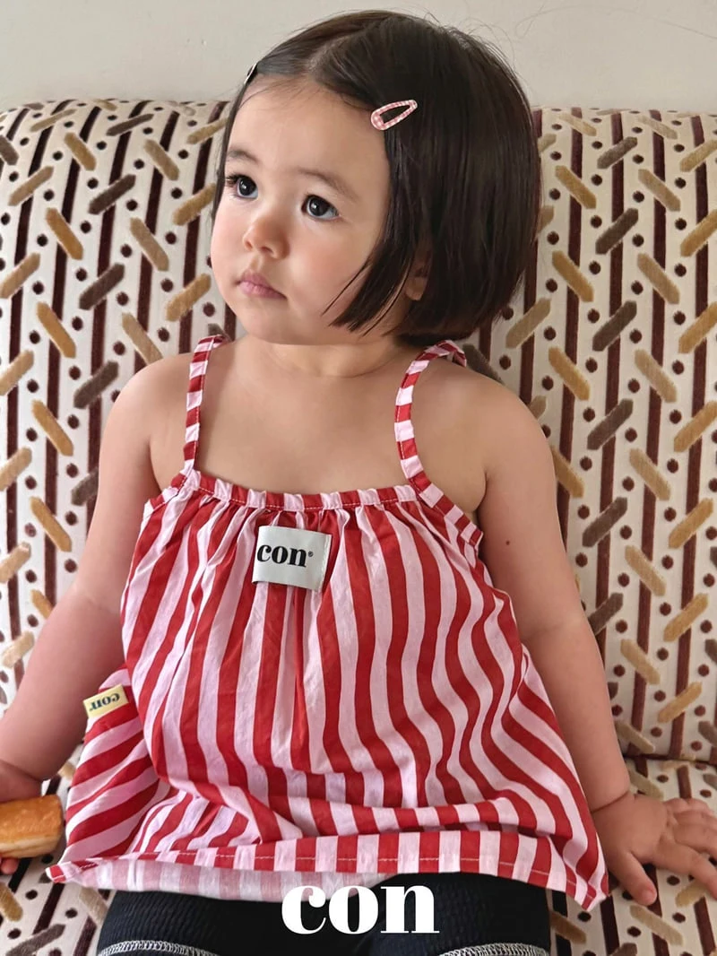 Con - Korean Baby Fashion - #babyboutique - Salt Striped Blouse - 5